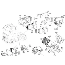 Mercedes-Benz Elektronik für elektronische Hinterachs-Zusatzlenkung A0004462820