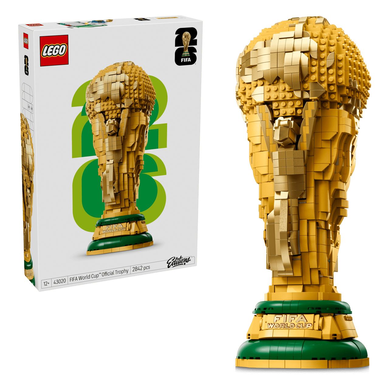 LEGO Editions 43020 Sports Offizieller Pokal der FIFA Fußball-Weltmeisterschaft