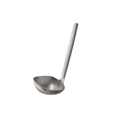 Schöpflöffel APS "BULQ, Löffel aus 18/8 Edelstahl, im 2er Set", silber (edelstahl), B:8,5cm H:23cm, Edelstahl, Kochlöffel, Schöpflöffel, Fassungsvermögen von 120 ml, ideal zum Servieren von Saucen
