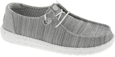 Hey Dude Wendy Stretch Sox - Womens 10 Grey Slip On Medium