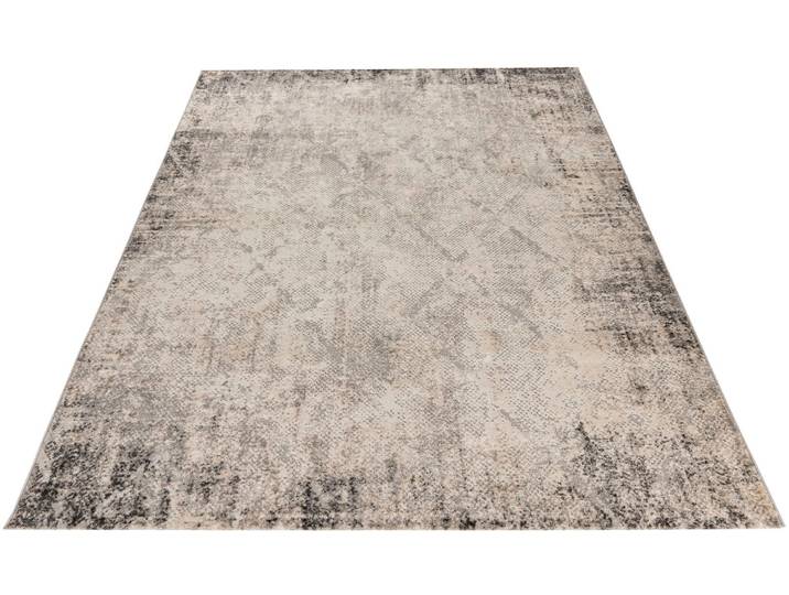Teppich OBSESSION My Salsa 694 , grau, B:120cm H:8mm L:170cm, Polyester, Polypropylen, Teppiche, Teppich, modernes Rauten Muster, Vintage Design, Esszimmer, Wohnzimmer