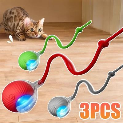 Uplifted Finds Smart Electric Interactive Mouse Imitation Rolling Ball Pet Toy green