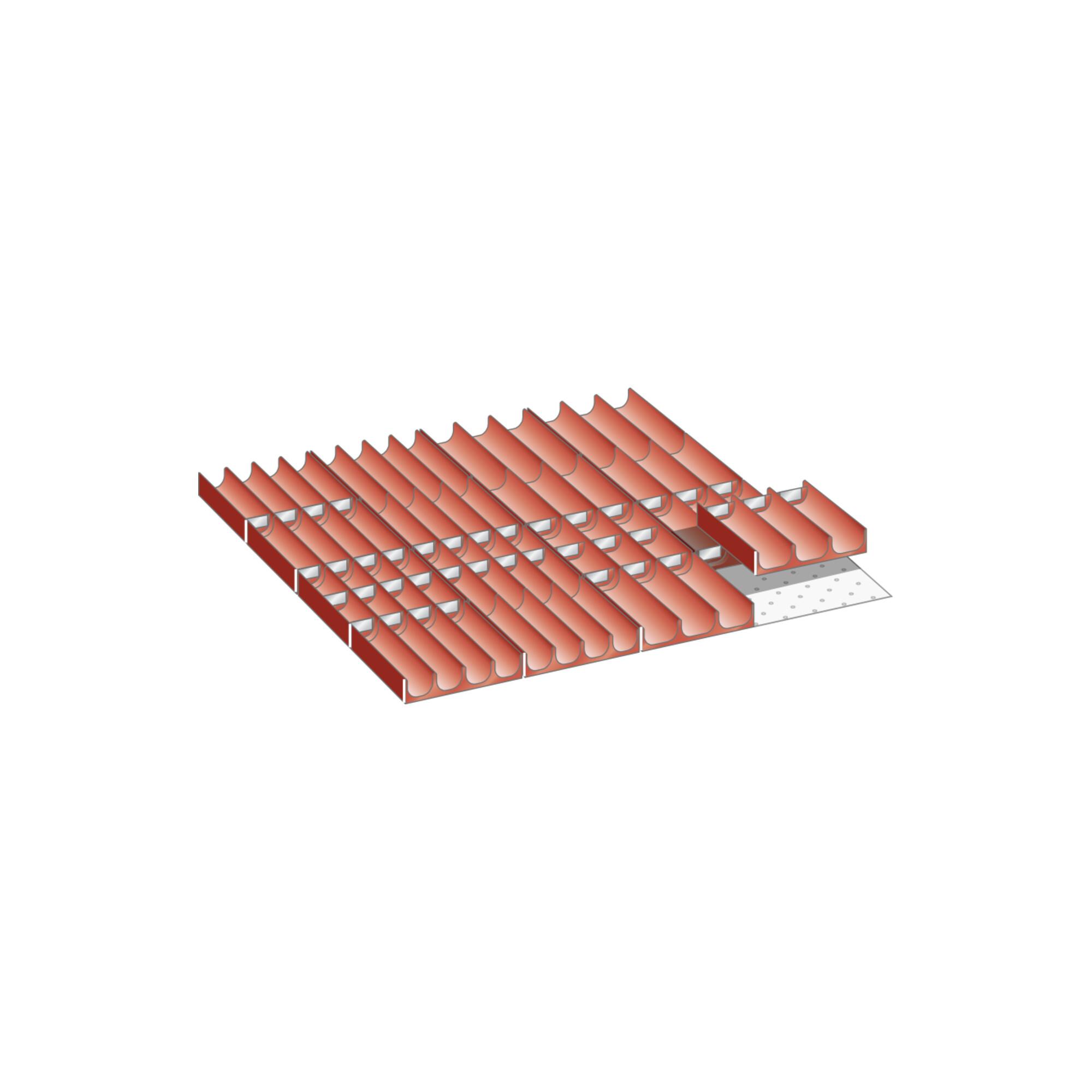 Lista Set Mulden 36x36E (BxTxFH) 612x612x50mm (100.318.000)