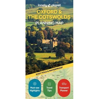 Lonely Planet Oxford & the Cotswolds Planning Map, Karte von , Lonely Planet, 978-1-78868-849-9