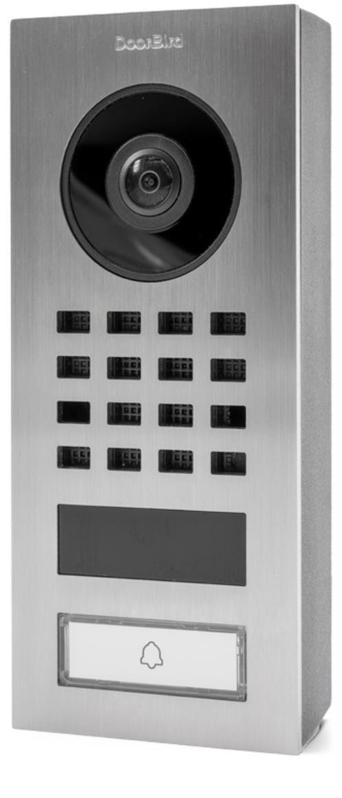 DoorBird IP-videodeurbel D1101VSM voor wandmontage, roestvrij staal V2A