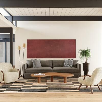 Nuloom Tara Striped Wool Area Rug