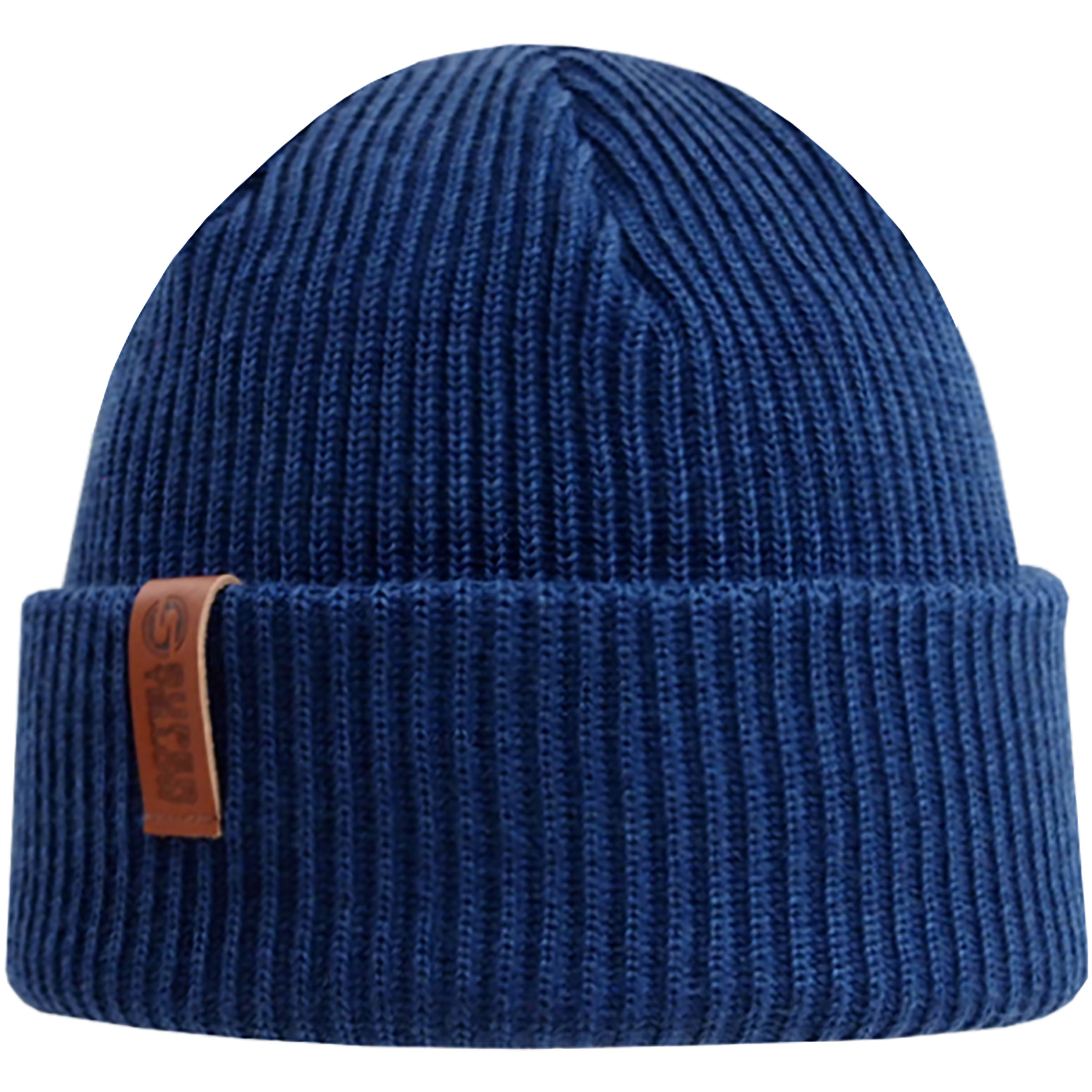 Superyellow Kjempe Mützen & Beanies blau Lifestyle Hautfreundlich Merinowolle