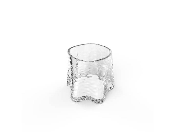 Cooee Design Gry Bougie Chauffe-Plat en Verre Transparent