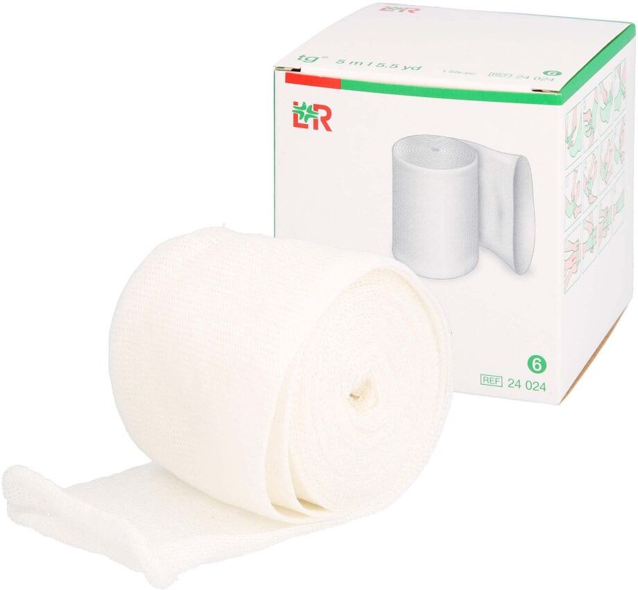Tg Schlauchverband Größe 6 5 m weiss 1stk