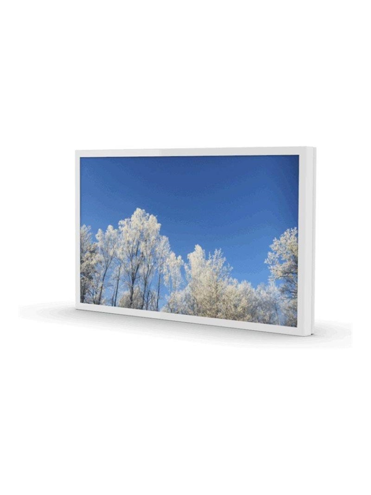 HI-ND EASY mounting kit - landscape - for LCD display - white - Max - recommended for 55"
