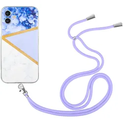 Hülle Handy Schutz für Apple iPhone 12 Mini Handykette Case Cover Bumper Etuis