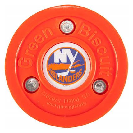 Green Biscuit Trainingspuck - NHL (New York Islanders) (Green Biscuit)