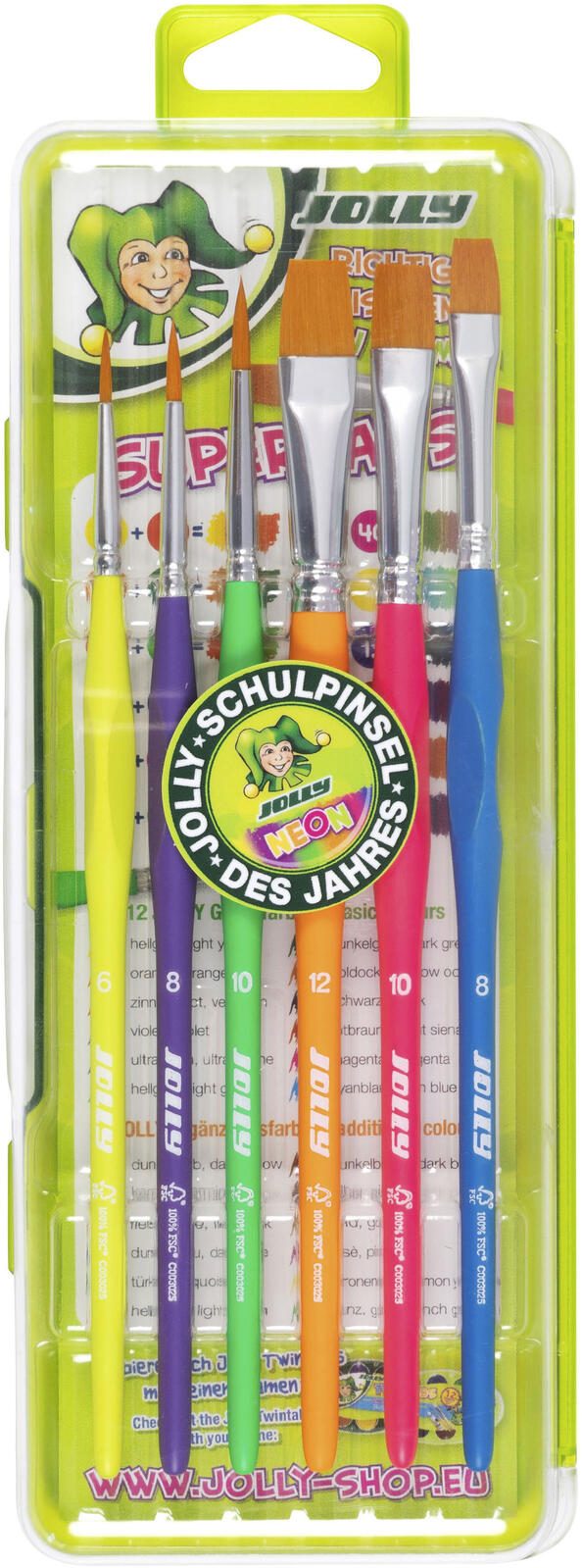 JOLLY Pinsel-Set 6-teilig 9460-0007