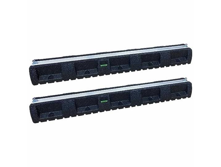 2x Bodenkonsole EXTREME 100-8 1000 (Tragkraft 650kg je Konsole) für Klimaaussengerät, VRV-/VRF-Geräte, Wärmepumpe, Breite: 1000mm (Nutzbar 985mm), Höhe: 95mm, Tiefe: 140mm