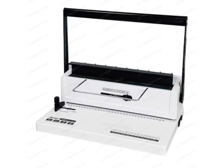Perforatrice de bureau 34 trous carrés pour reliure à double spirale métallique YO, pour calendriers muraux et documents d'appel d'offres personnalisés