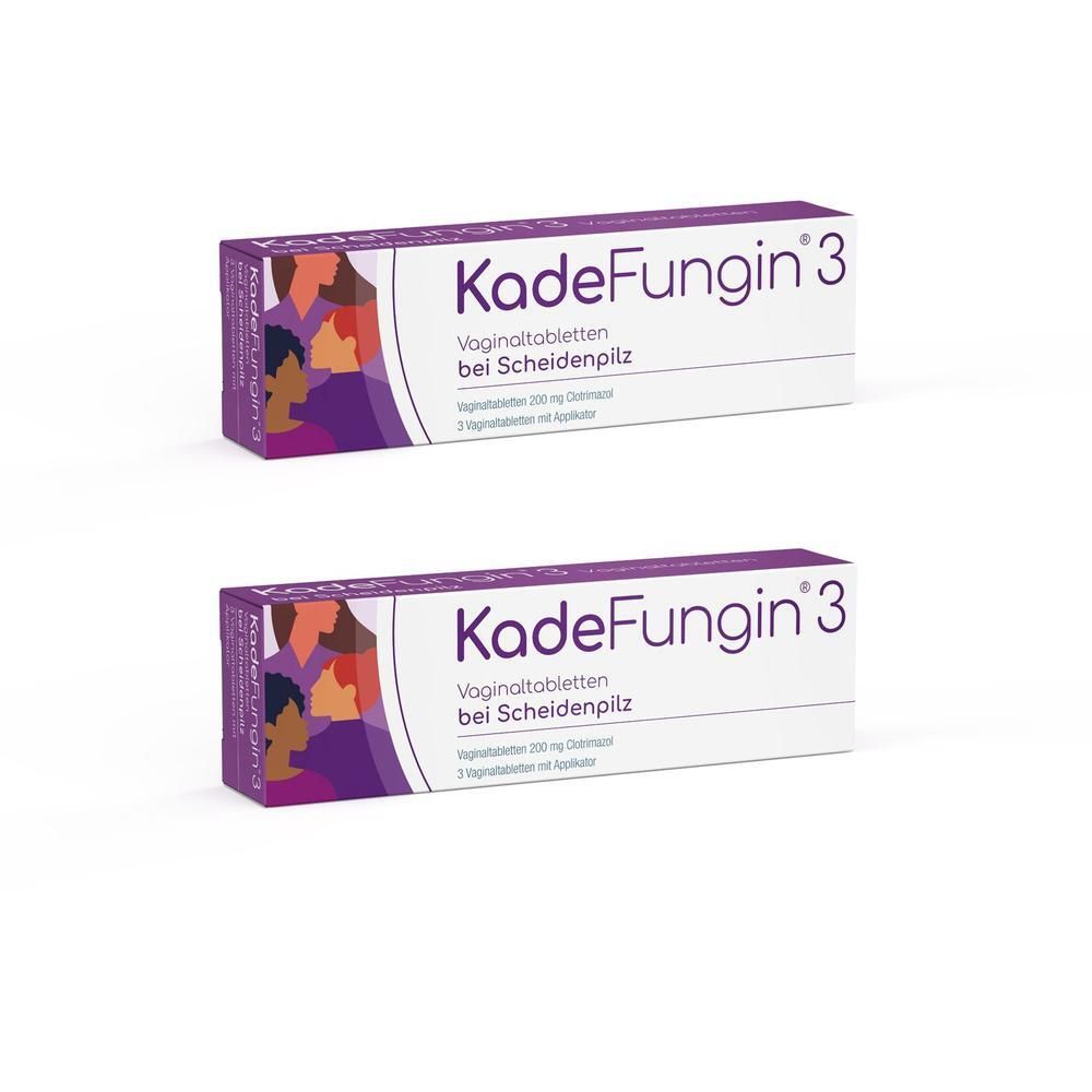 Kadefungin 3 Vaginaltabletten 2x 2x3 St