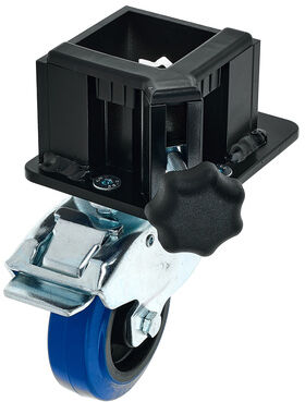 Stageworx Rollriser Single-Leg 45 Black