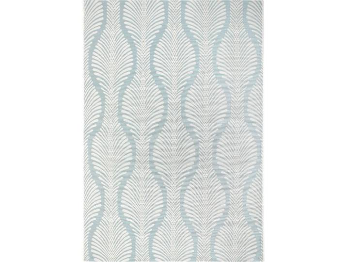 Outdoor-Teppich Amelie hellblau Fischgrätmuster Polypropylen 160 x 230 cm