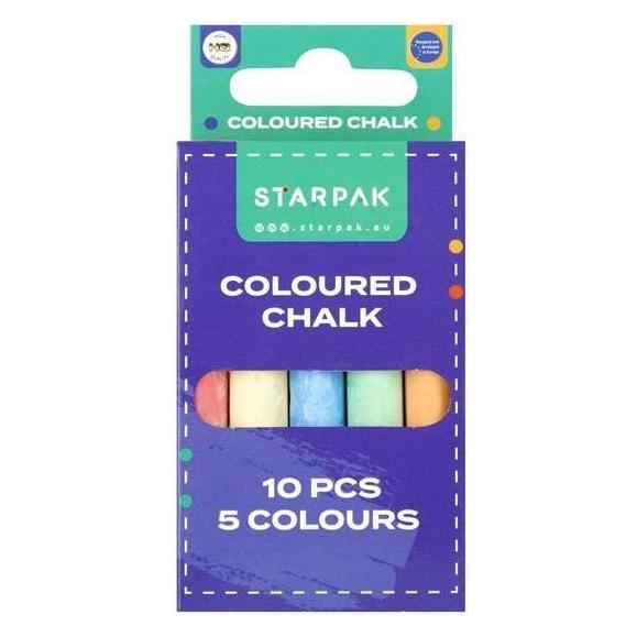 Starpak Farbige Schulkreide, 10 Stück (10x) (41913186)