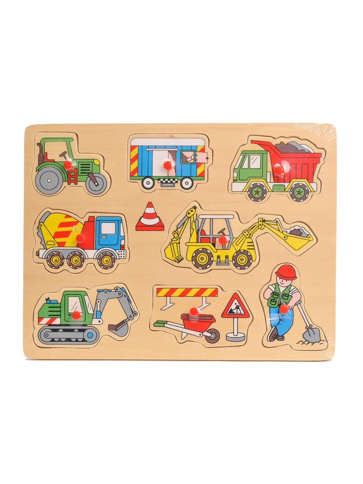 Playwood Stud puzzle Work in Progress Holz