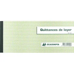 EXACOMPTA Rechnungsbuch für Mietvertrag, 50 Blatt