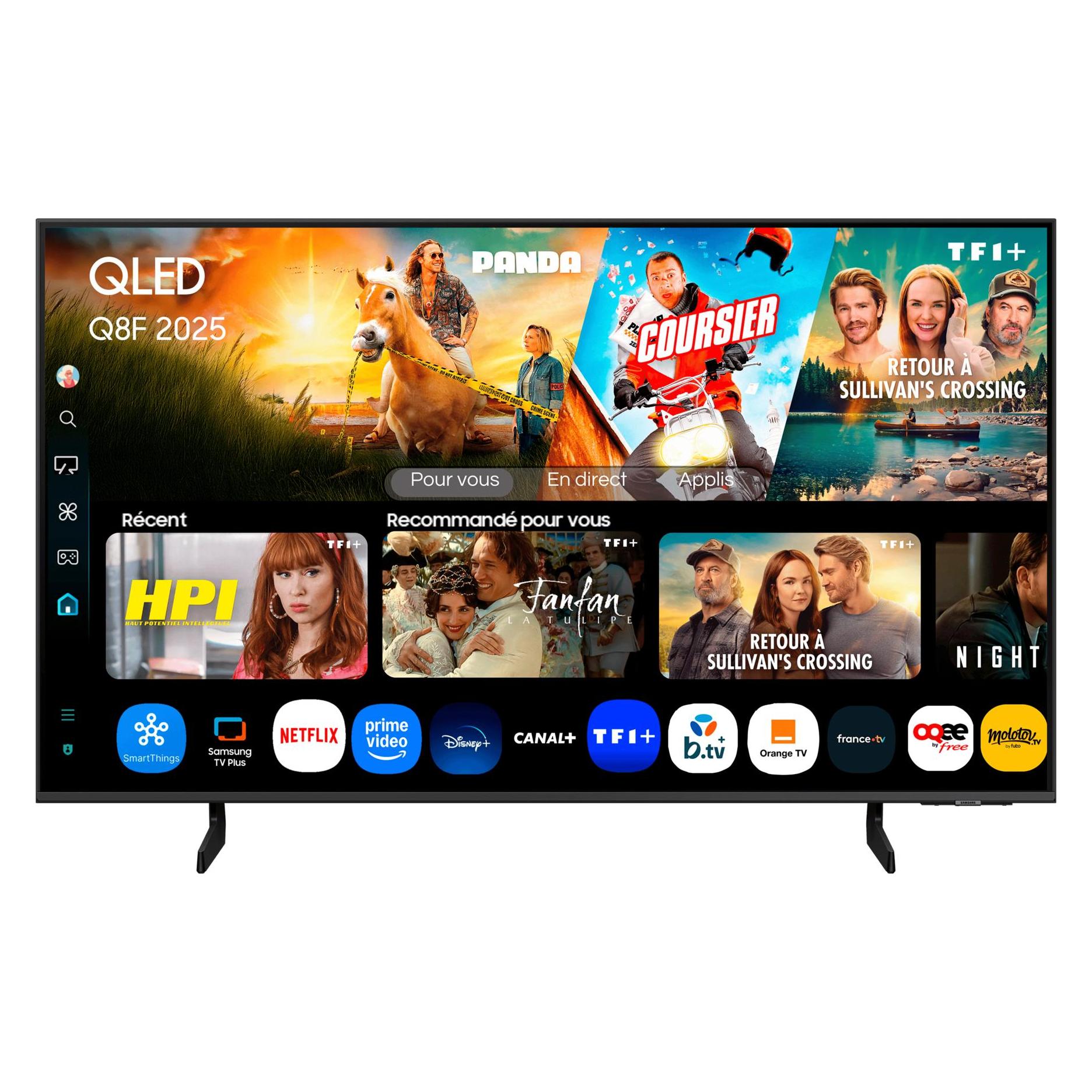 Samsung 55" Fladskrms TV QLED 4K TQ55Q8FAAUXXC (55", QLED, 4K, 2025) (TQ55Q8FAAUXXC)