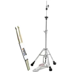 Sonor HH LT 2000 Hi-Hat Ständer mit Drumsticks, Instrumentenständer + Halter