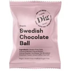 Dig Snacks Swedish Chocolate Ball bio