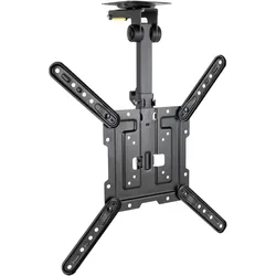 Tooq Technology SOPORTE TECHO PANT. 23-55 GIRA-INCLI-EXTEN NEGRO (Decke, 20 kg, 23" - 55"), TV Wandhalterung, Schwarz