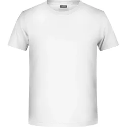 James & Nicholson Jungen Bio T-Shirt 8008B white S