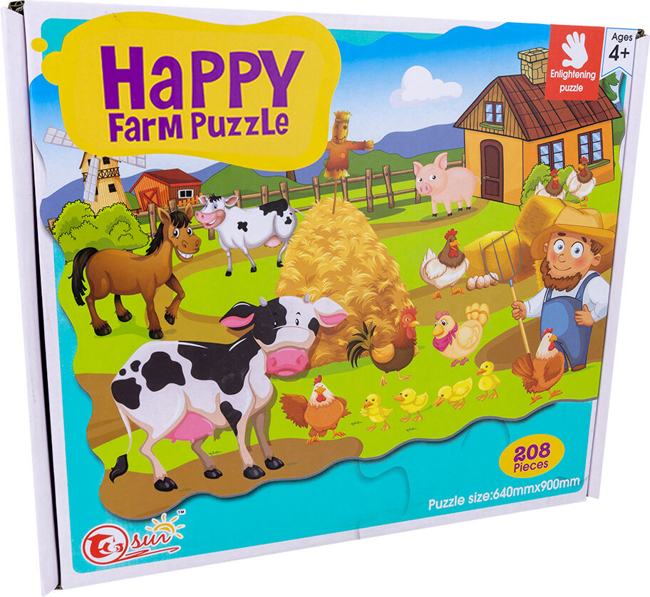 Puzzle "Happy Farm" (208 Peças)
