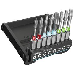 Hazet 2304SH-11 Bit-Set 8teilig Innen T-Profil, Innen-Sechskant, Kreuzschlitz Phillips Haltefunktion
