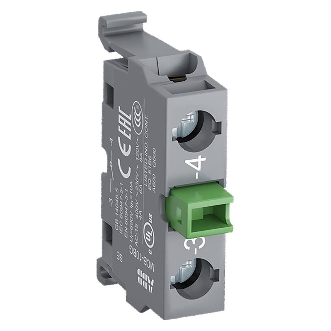 Thomas & Betts ABB KONTAKTBL.1S F.RW.BEF. MCB-10B (MCB-10B) (1SFA611610R2001)
