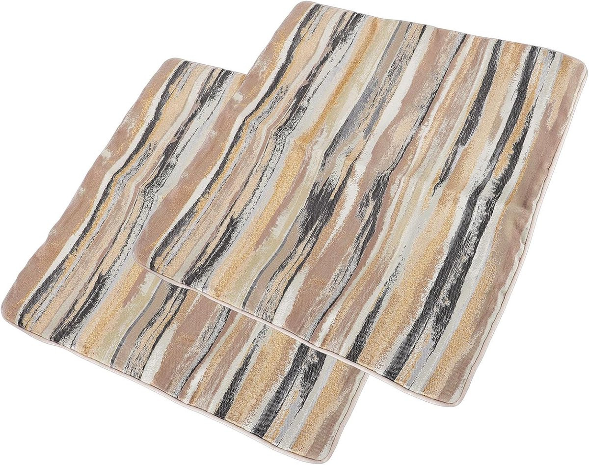 Decoratieve Kussenslopen Bohemian Stijl Zwart Goud 50x50 cm