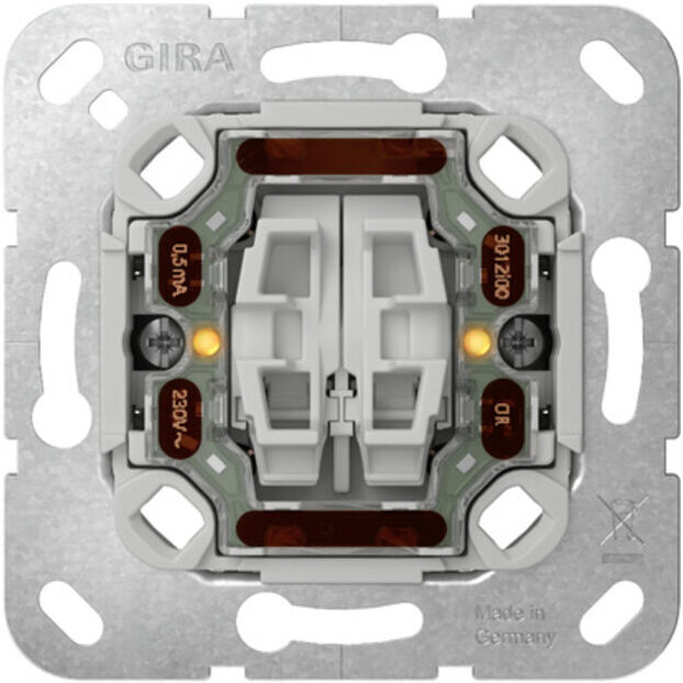 Gira Module de contrôle tactile 313500 10AX 250V~ LED orange 230V~ (313500)