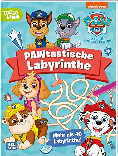 PAW Patrol: PAWtastische Labyrinthe: Mehr als 40 verschiedene Wege finden (ab 3 Jahren) - Preis vom 09.10.2026 07:28:09 h