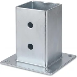 Relaxdays, Holzverbinder, 4 x Pfostenträger (4 Stk.)