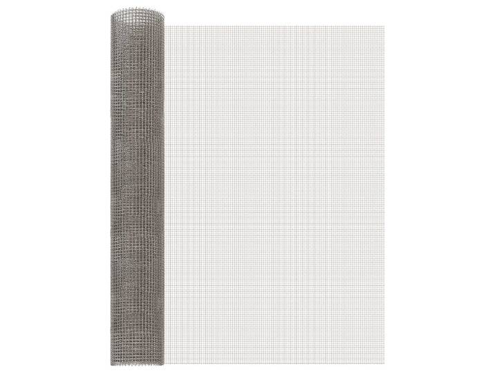vidaXL Mesh Bildschirm 80 x 200 cm 3 Mesh Edelstahl 201 Silber