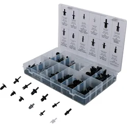 BGS Kfz-Befestigungsclip-Sortiment für VW, Audi, Volvo, Chrysler, Ford, Mercedes...