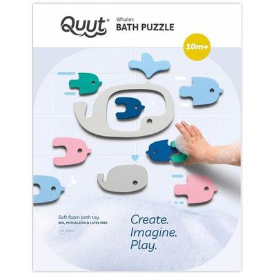 Quut Bath puzzle - Whale