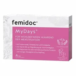 FEMIDOC MyDays für die Menstruation Kapseln