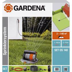 GARDENA 08221-20 OS 140 Versenk-Viereckregner Komplett-Set 2 - 140 m²