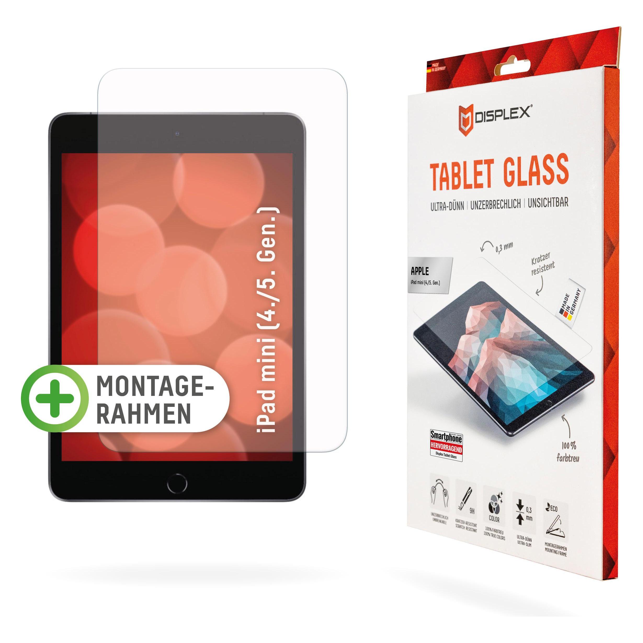 Displex Tablet Glass, Tablet Schutzglas (1 Stk., Apple iPad mini 2015, Apple iPad mini 2019) (01536)