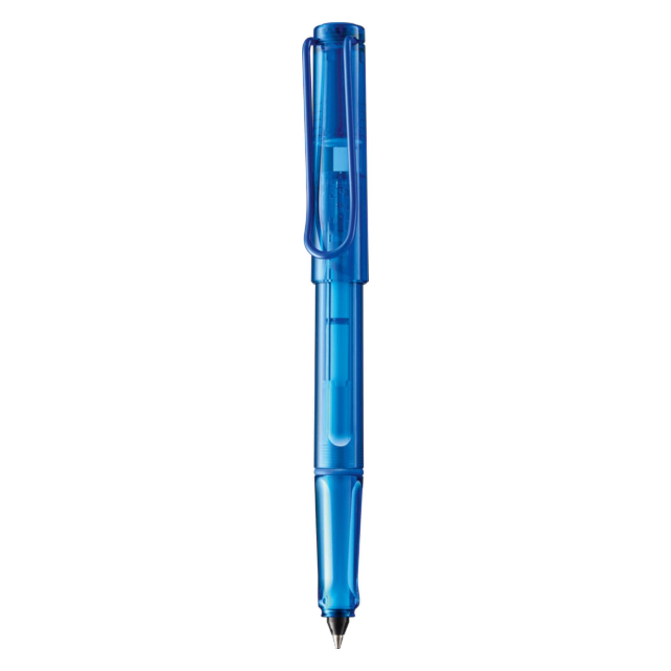 Lamy Tintenroller balloon 2.0 blue ergonomisches Griffstück, Clip aus Metall (1x) (1235964)