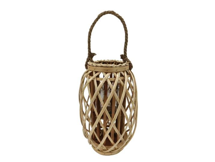 Laterne Bambus 26 x 40 cm natur
