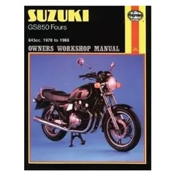 Suzuki GS850 Fours (78 - 88) Haynes Repair Manual, Ratgeber von Haynes Publishing