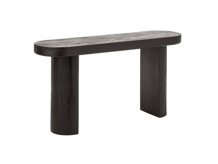 Console Ovale en Bois  Hilde  152cm Noir