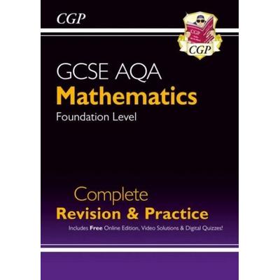 GCSE Maths AQA Complete Revision & Practice: Foundation inc Online Ed, Videos & Quizzes, Taschenbuch von Cgp Books, CGP Books, 978-1-78294-997-8
