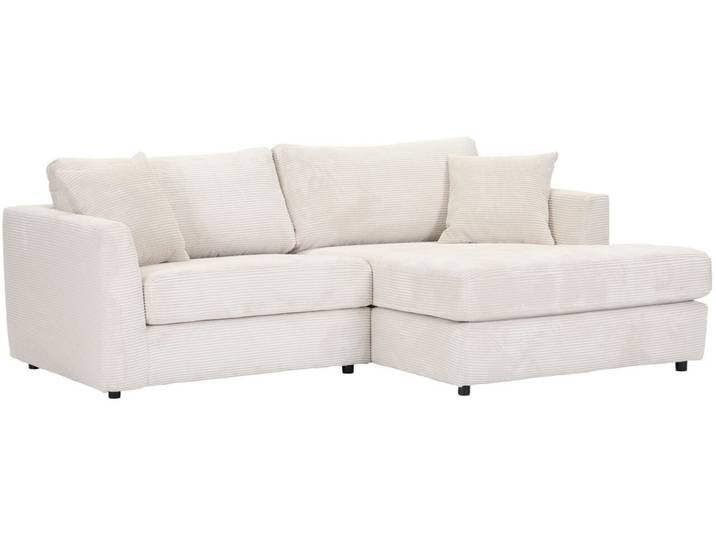 Z2 Ecksofa ASCONA, beige, Cord