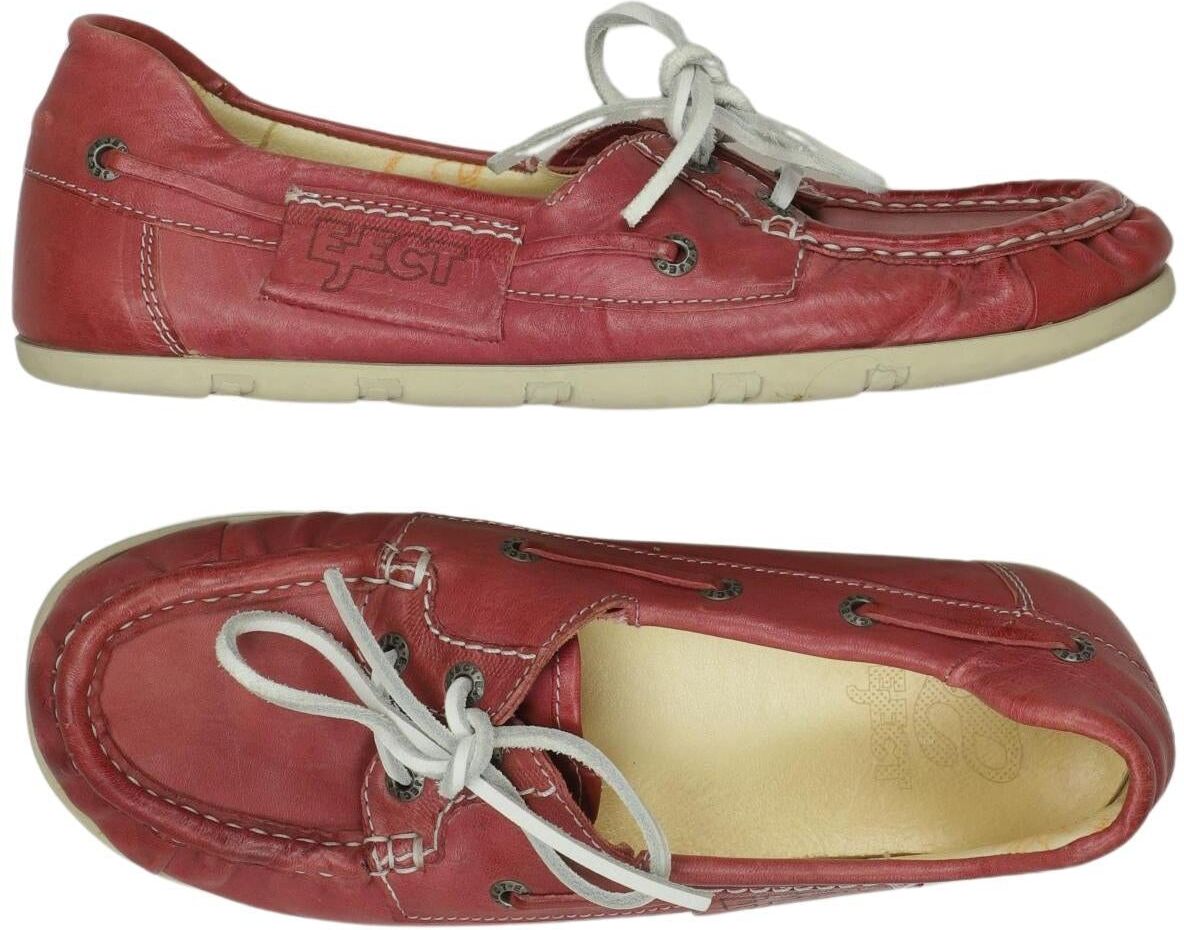 Eject Damen Halbschuh, Rot, Gr. EU 38, Leder - Second Hand